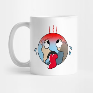 sweating earth Mug